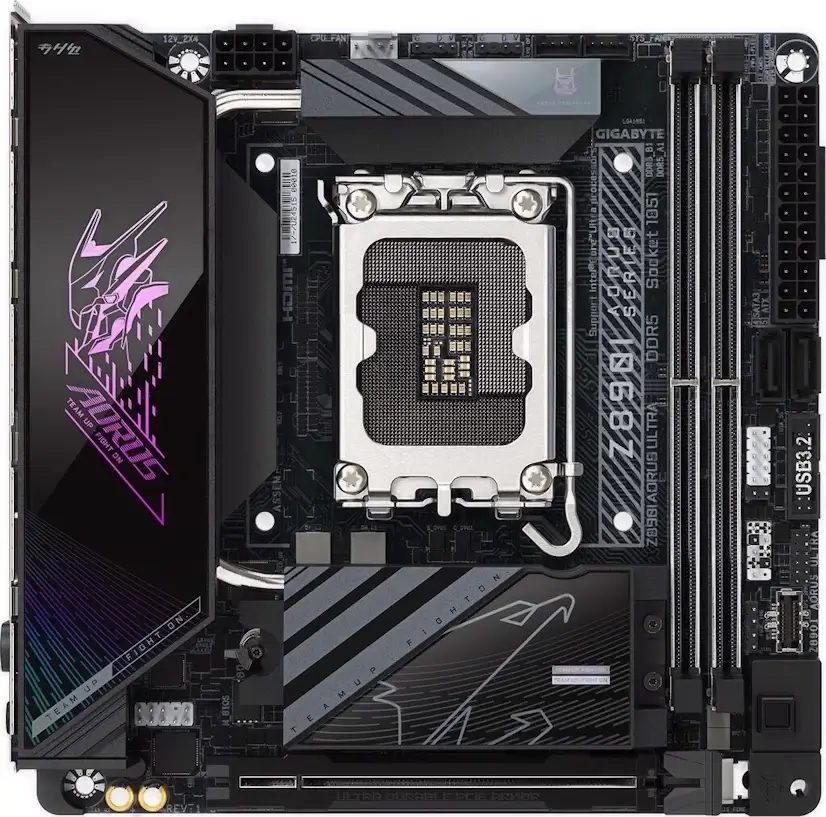 Montaje Placa Base Gigabyte Z890I AORUS ULTRA Gaming PC El Plantío Moncloa-Aravaca